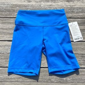 lululemon Wunder Train High-Rise Short 6" in poolside size 8 NWT influencer